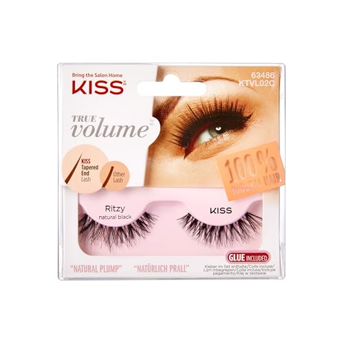 Kiss Kiss Wimpernband True Volume - Ritzy, 1er Pack(1 x 2 Stück)