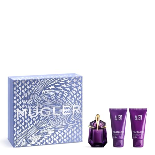 Mugler Alien Geschenkset, Damenparfum, amberartig-holzig-blumig