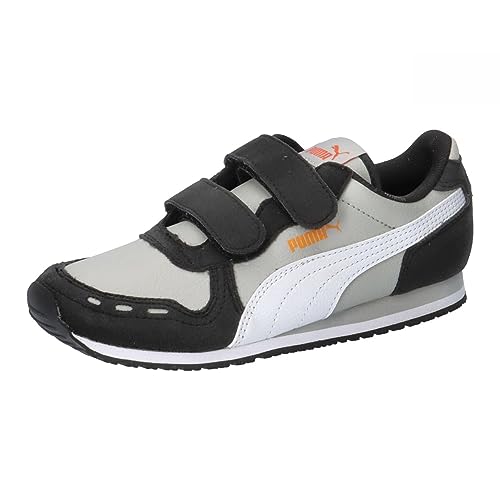 PUMA Unisex Kinder Cabana Racer Sl 20 V Ps Sneaker, Ash Gray Puma White Puma Black, 31 EU