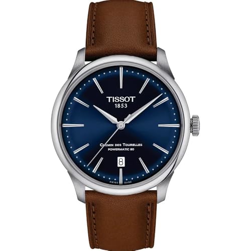 Tissot Herren Analog Quarz Armbanduhr Chemin des Tourelles