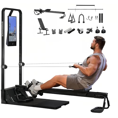Speediance Gym Monster 2 Smart Home Gym, Upgraded AI-Powered Home Workout Maschine, Multifunktionale Smith Maschine, Ganzkörper-Krafttraining Fitnessgeräte, All-in-One Workout (GM2 Family Plus)