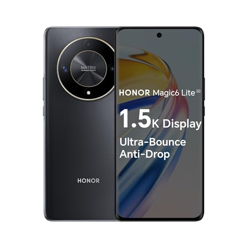 Honor Magic 6 Lite 5G 256GB/8GB RAM Dual-SIM midnight-black, Schwarz