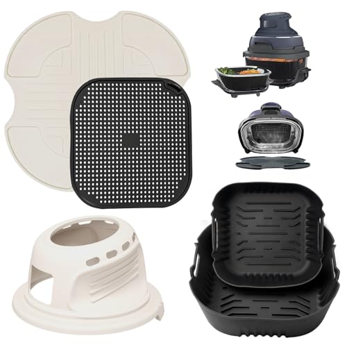5 Stück Airfryer Zubehör Silikon für Ninja CRISPi FN101EU