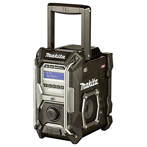 Makita MR003GZ01 Baustellen-Radio, 12 V, max. 40 V Li-Ionen-Akku, CXT/LXT/XGT DAB/DAB+, Akku und Ladegerät nicht im Lieferumfang enthalten