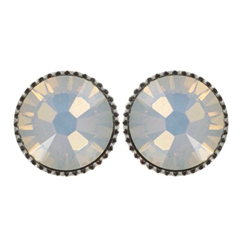 Konplott Ohrringe Steckverschluss Black Jack white