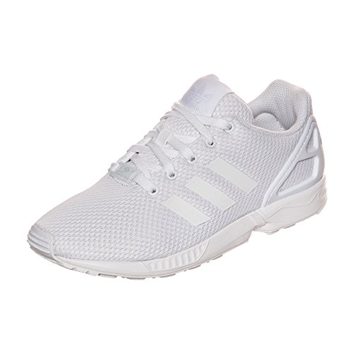 adidas Originals ZX Flux K S81421, Unisex-Kinder Low-Top Sneaker, Weiß (Ftwr White/Ftwr White/Ftwr White), EU 30