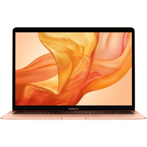 2018 Apple MacBook Air Retina with Intel 1.6 GHz Core i5 (13-inch, 8GB RAM, 128GB SSD Storage, Qwertz Germany/Austria) - Gold (Generalüberholt)