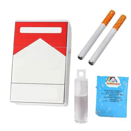 Gefälschte Realistische Zigarette Bubble Blowing Stress Reliefs Spielzeug Mini Blase Blasen Zigarette Stress Spielzeug Spaß Erwachsene Party Streich Zubehör Geburtstag Neuheit Geschenke für Partys