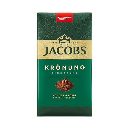 Jacobs Krönung Classic, Gemahlener Röstkaffee, Mittlere Röstung, 500g (1er-Pack)