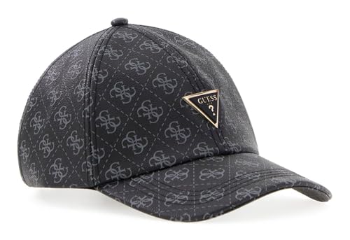GUESS Milano Baseball Cap Dark Black dunkelgrau