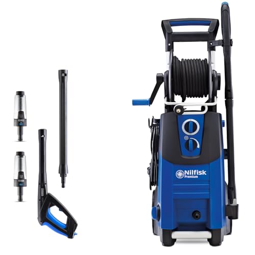 Nilfisk Premium 180 Bar Hochdruckreiniger - Pressure Washer Für Terrassen, Werkstätten und Autos (2900 W)