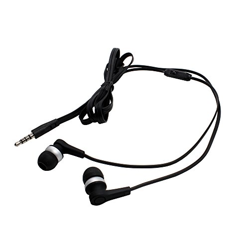 In Ear Stereo Headset kompatibel mit LG L40, inkl. Rufannahmetaste