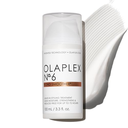 Olaplex No 6 Bond Smoother, Leave-in-Styling-Haarcreme-Behandlung, Glättet, Pflegt Und Stärkt, Frizz-Kontrolle Für Bis Zu 72 Stunden, Für Alle Haartypen, 100ml