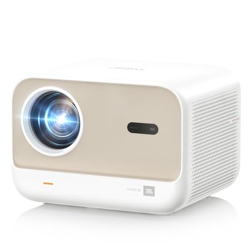 Beamer Sound by JBL,1080P Native Projektor, Yaber L2s Nahtloser Autofokus Video Projektor, LED Projector mit WiFi6 und Bluetooth 5.1 Heimkino Beamer für Handy/Laptop, Kompatibel mit TV Stick