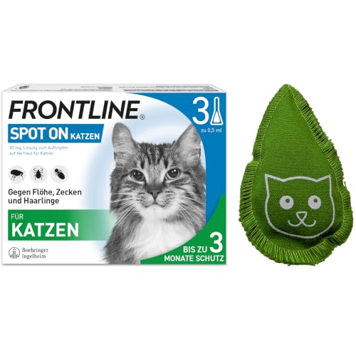 FRONTLINE Spot ON Katze gegen Zecken, Flöhe & Haarlinge - für alle Größen