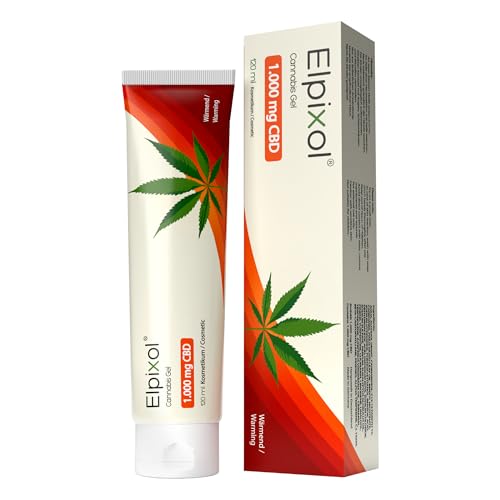 Elpixol® Wärmende CBD Creme - Cannabis Salbe mit 1000 mg CBD, Zimtöl & Latschenkiefer - Wärmesalbe zur Muskelentspannung und Durchblutung - Pflegende Salbe nach Sport & hoher Belastung