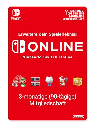 Nintendo Switch Online Mitgliedschaft - 3 Monate | Switch Download Code