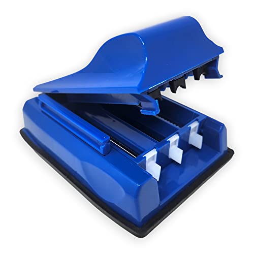 Starlet24® Zigarettenstopfmaschine für King-Size-Zigaretten - Manuelle Tabakstopfmaschine für kosteneffektives und einfaches Stopfen - 3er Stopfer