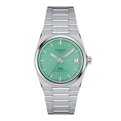 Tissot Damen Analog Automatik Armbanduhr PRX Swiss Made
