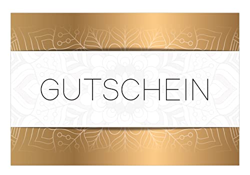 1 edle Gutscheinkarte Geschenkgutschein mit Kuvert Gutschein für privat Business geschäftlich Geburtstag Gutscheinkarten Gutschein als Geschenk Weihnachten birthday Geschenkgutschein