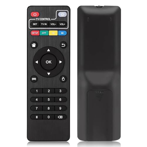 Fernbedienung für MXQ, TV Box Fernbedienung Kompatibel mit MXQ Pro 4K/X96/T95M/T95N/Nr.H96 pro/V88/Z28/T95X/T95Z Plus/TX3/X96 mini/Android TV Box/Smart TV Box