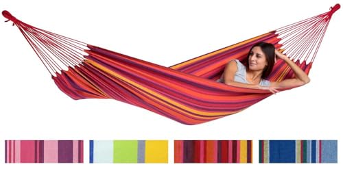Amazonas AZ-1013100 Tahiti vulcano Hängematte, Belastbarkeit 100kg, Liegefläche 200 x 100cm