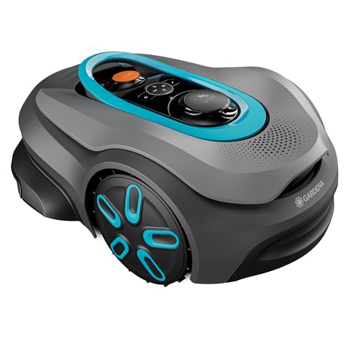 Gardena smart SILENO Sense 600 m² Mähroboter: Technologie ohne Begrenzungskabel, Mähen mit KI, Eingebaute Kamera (19942-20)