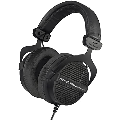 beyerdynamic DT 990 PRO 80 Ohm Black Limited Edition, Studio Kopfhörer mit offener Bauweise
