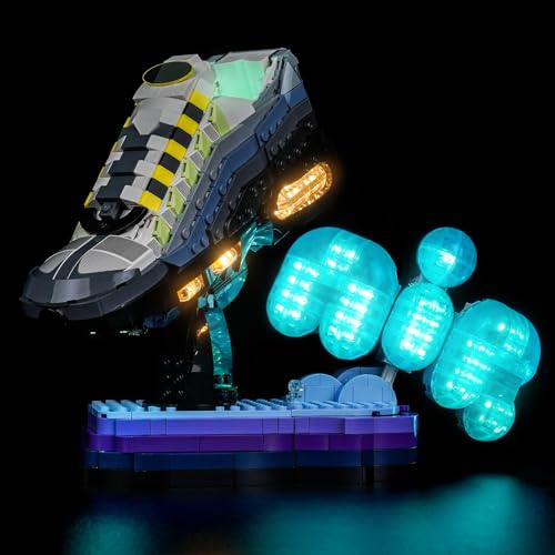 LocoLee Licht Kompatibel mit Lego 43025 Nike Air Max 95 x (Kein - Lego-Set) Dekorative Beleuchtung Set Compatible with Lego Nike Air Max 95 x