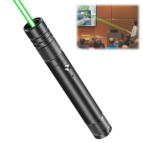 Taschenlampe Aufladbar USB, Handheld Taschenlampe Klein, Tragbare Taschenlampe, Leistungsstark, Präsentationsgerät, mit 4 Lichtmodi