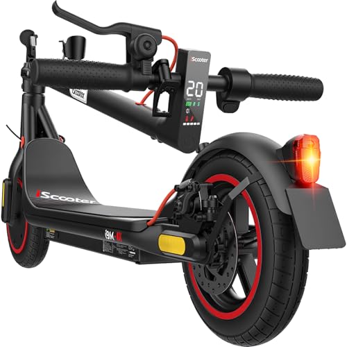 E Scooter mit Straßenzulassung für Erwachsene mit Smart-App-Steuerung-Max 30km Reichweite, ABE Faltbarer E Roller mit 10 Zoll Luftreifen, Elektroroller Max. 20 km/h Geschwindigkeit für Stadtpendler