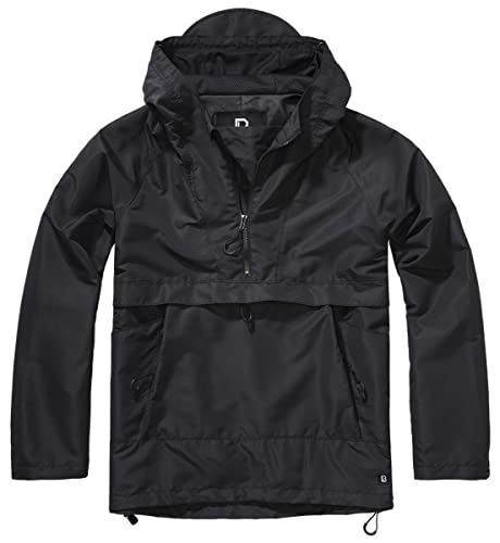 Brandit Stephen Windbreaker (leichtes Mesh-Innenfutter) black Gr. M