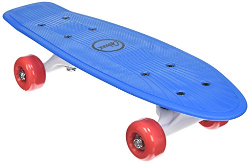Ozbozz Plastic Youth Skateboard - 17 Inch Deck - Vibrant, Bright Colours