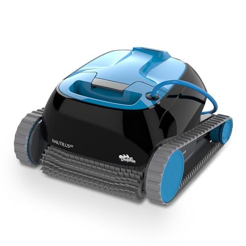 Dolphin Nautilus CC Automatischer Poolreiniger Poolroboter mit Kabel - Boden und Wandreinigung - Energieeinsparung, Eingelassene Pools bis zu 10 m, Wasserpflege