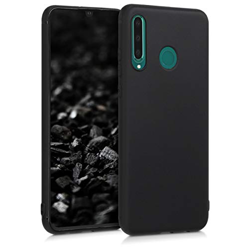 kwmobile Handyhülle für Huawei P30 Lite Hülle - TPU Case - Kabelloses Laden - Schutzhülle Cover in Schwarz matt