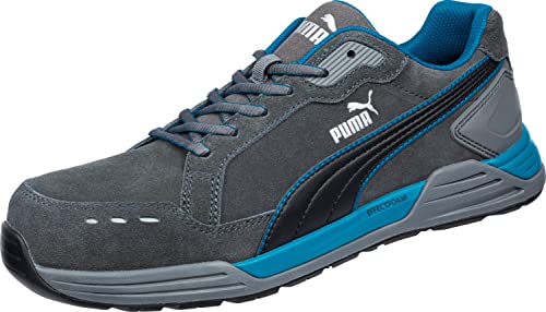 PUMA Safety AIRTWIST Grey Low S3 ESD HRO SRC Sicherheitsschuh Gr. 43