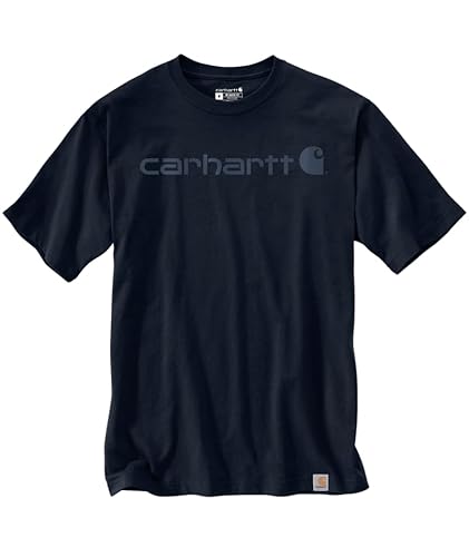 Carhartt Relaxed Fit Heavyweight Short-Sleeve Logo Graphic T-Shirt