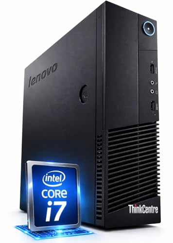 Lenovo i7 ThinkCentre Silent Business Office Computer mit 3 Jahren Garantie! Intel Core i7 4790, 8 Threads, 4.0 GHz - 32 GB - 1000 GB SSD - WLAN - Windows 11 Prof. - MS Office - #8467