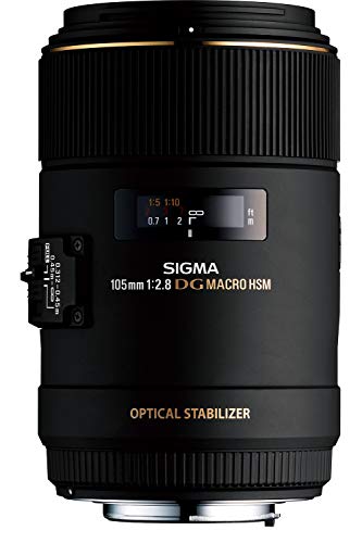 Sigma 105mm F2,8 EX Makro DG OS HSM-Objektiv für Nikon F Objektivbajonett