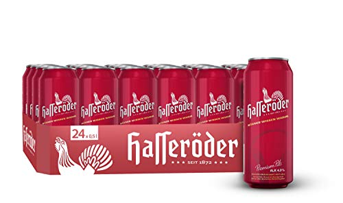 Hasseröder Premium Pils Dosenbier, EINWEG, Pils Bier (24 x 0.5 l Dose)