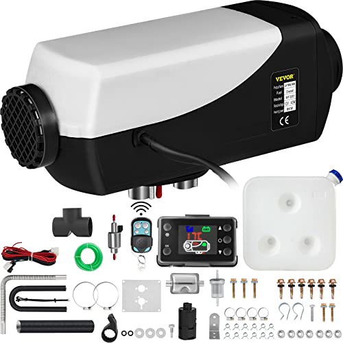 VEVOR 12V Standheizung Diesel, 8KW Diesel Lufterhitzer, Air Diesel Heizung, Air Standheizung, Luft Dieselheizung, Standheizung für Auto RV Boote LKW Wohnmobil Bus