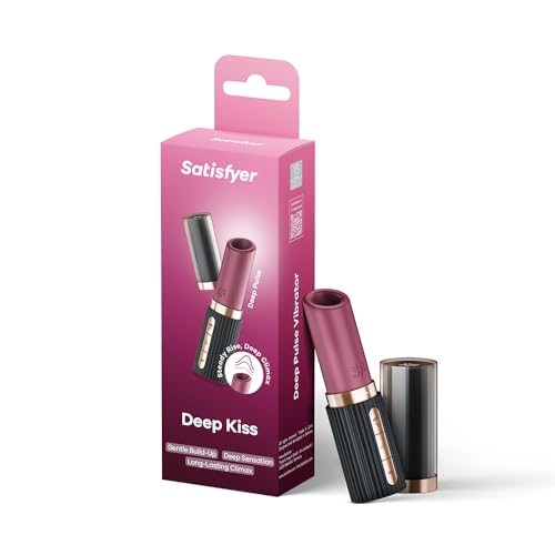 Satisfyer Deep Kiss Vibrator | Sex-Spielzeug für Frauen | Deep Pulse | Klitorisstimulation Frau | Weibliche Wellness Tools | 3x10 Programme