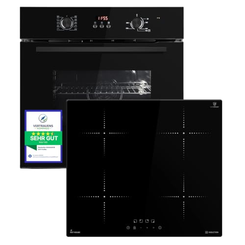 KKT KOLBE Herdset SET8005FBIH859RL, Backofen und Induktionskochfeld