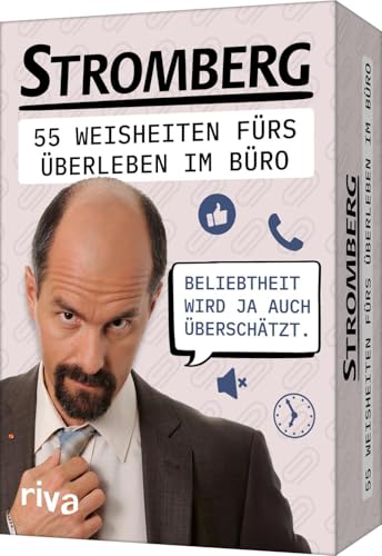 Stromberg – Das Kartendeck: 55 Büroweisheiten fürs Überleben im Arbeitsalltag. Beliebtheit wird ja auch überschätzt | Anti-Achtsamkeit für den Job, Lustiges Geschenk für Arbeitskollegen, Chefs