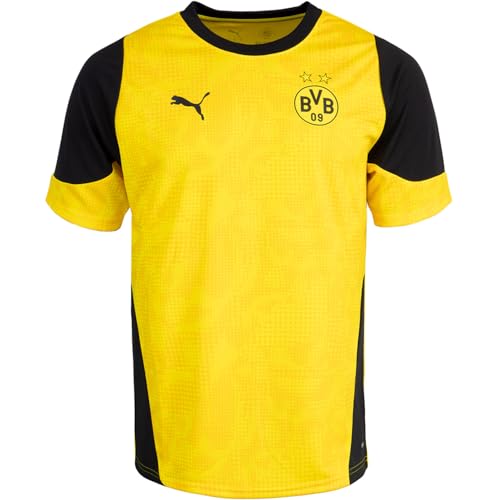 PUMA Borussia Dortmund BVB Training Trikot Jersey (DE/NL/SE/PL, Alphanumerisch, XL, Regular, Regular, Yellow)