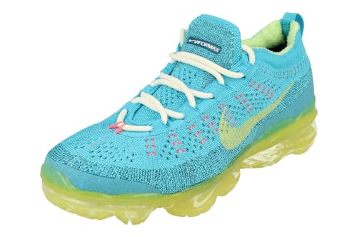 NIKE Herren Air Vapormax 2023 Flyknit Laufschuh, Baltic Blue/Green Abyss/Hot Punch/Citron Tint, 46 EU