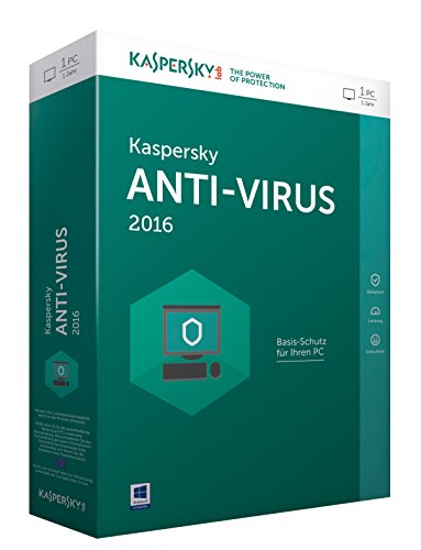 Kaspersky Anti-Virus 2016 - 1 PC / 1 Jahr