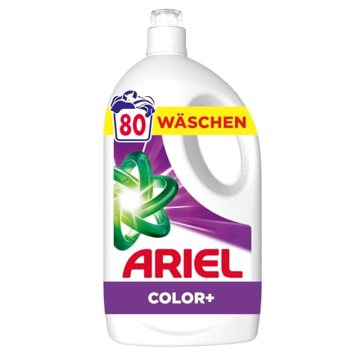 Ariel Flüssigwaschmittel Color+, 80 Wäschen, Waschmittel flüssig