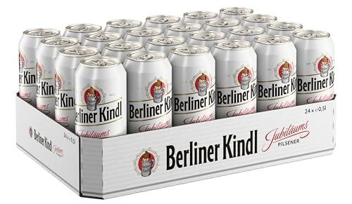 Berliner Kindl Jubiläums Pilsener, EINWEG 24x0,50 L Dose