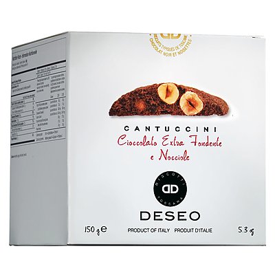 Cantuccini mit Haselnuss & Bitterschokolade 150 gr.